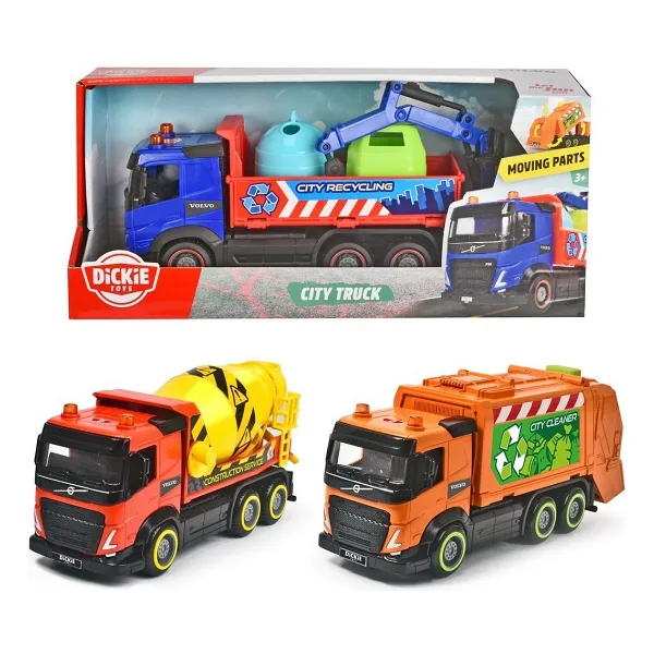 Dickie Sesli ve Işıklı Şehir Kamyonu 203744014