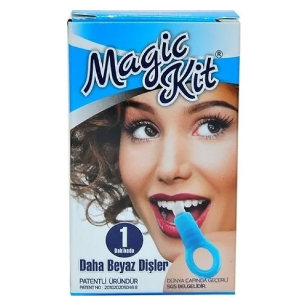 Diş Leke Silgisi 1 Aparatlı + 5 Yedek Süngerli Set 1 Paket