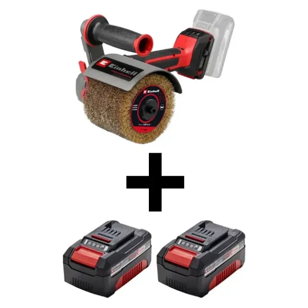 Einhell TP-BR 18/32 Li BL Çift Akülü 4 Ah Eksantirik Zımpara