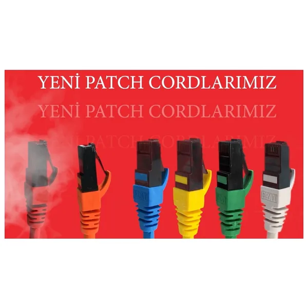 ERAT EPC-250C6ULHG-0.50 50CM UTP CAT6 PATCH CORD LSOH GRI 4x2x24# 24 AWG