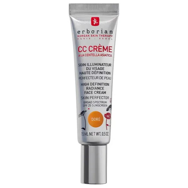 Erborıan cc Creme - Seyehat Boyu Aydınlatıcı Bakım - Dore 15 ml