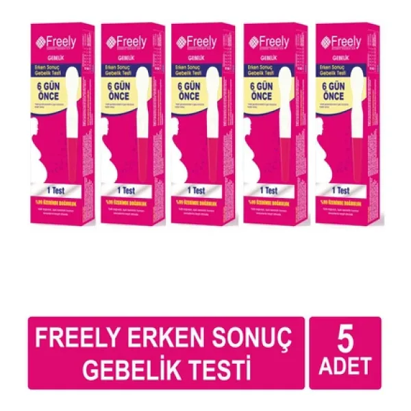Erken gebelik Testi 5 adet
