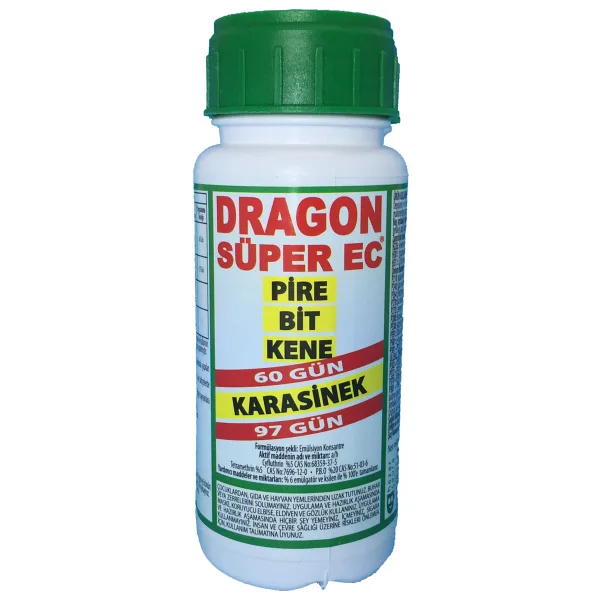Hazar Çevre Dragon Süper Pire Bit Kene Karasinek 100 ml