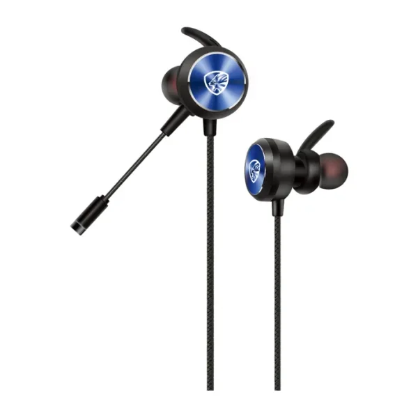 Hytech HY-GK3 Mavi Kablolu Mikrofonlu Kulak İçi Oyuncu Kulaklığı