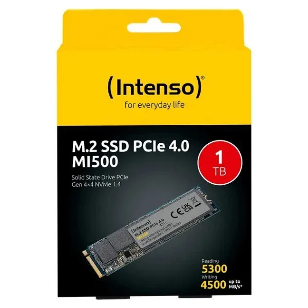 Intenso MI500 3836460 PCI-Express 4.0 1 TB M.2 SSD