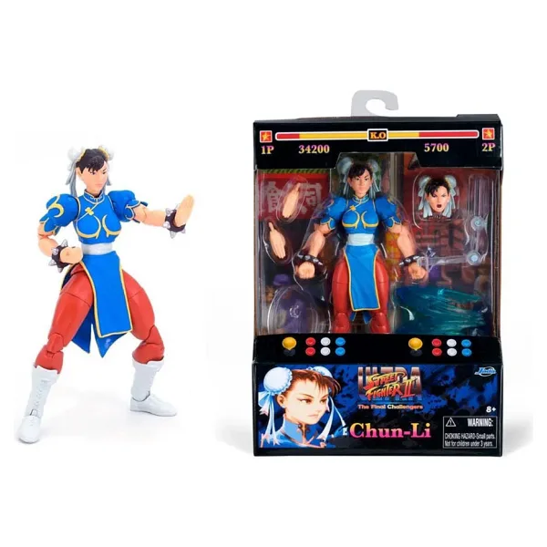 Jada Street Fighter Seri II Chun-Li Figürü 9334216314R00