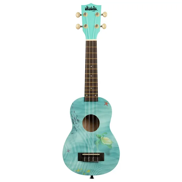 Kala Ukadelic Soprano Ukulele (Seascape)