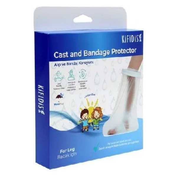Kifidis Junior 2121 Çocuk Alçı Ve Bandaj Koruyucu Bacak İçin Alçı Bonesi
