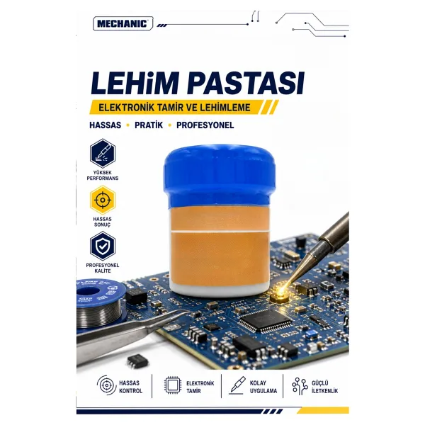 Krem Sıvı Lehim Mechanic Solder Paste 42 Gr Xgsp50 183 Derece