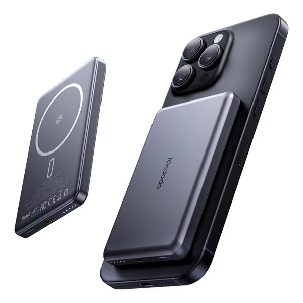 Mcdodo MC-4641 5000 mAh Kablosuz Hızlı Şarj Powerbank