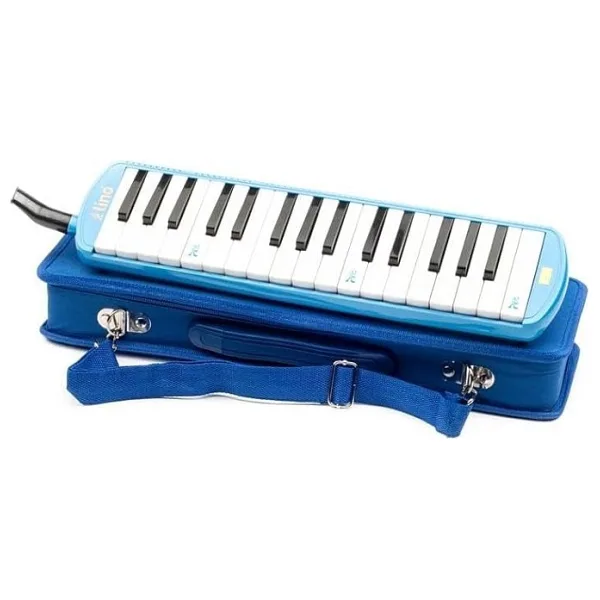 Melodika 32 Tuşlu Çantalı Mavi