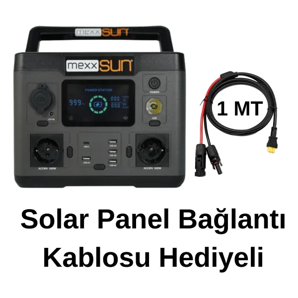 Mexxsun Power Station Taşınabilir Protatif Güç Istasyonu