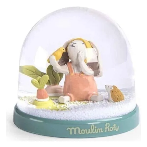 Moulin Roty - Kar Küresi - Sevimli Tavşan
