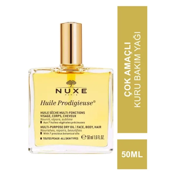 Nuxe Huile Prodigieuse Çok Amaçlı Kuru Yağ 50 ml