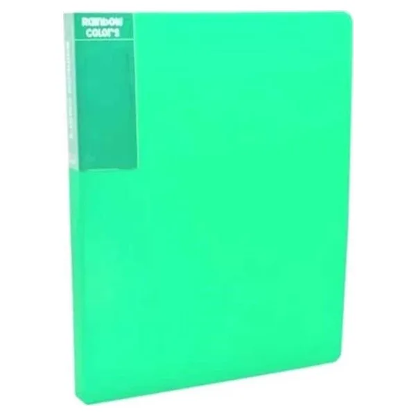 Önder Rainbow Colors (PP) A4 Sunum Dosyası 20'li YEŞİL