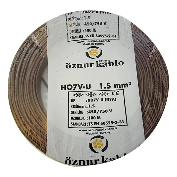 Öznur 1,5 Nya Kahve Rengi