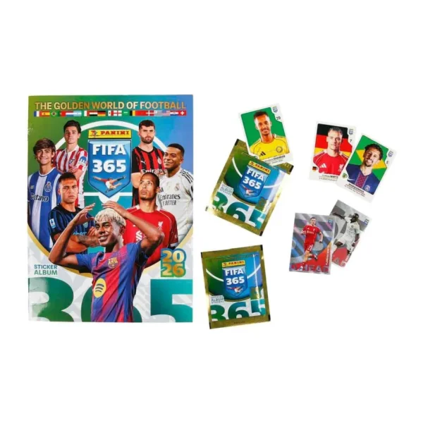 Panini FIFA 365 2026 Çıkartma Koleksiyonu - Başlangıç Paketi