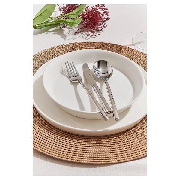 Paşabahçe Solid Porselen Yemek Tabağı Beyaz