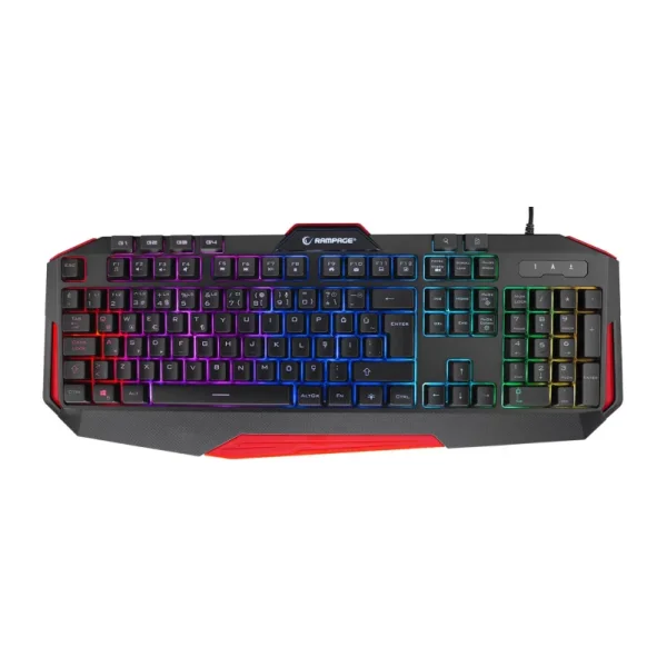 Rampage Alpor Pro KB-RX7 RGB Kablolu Oyuncu Klavyesi