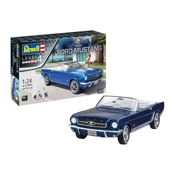Revell 1:24 60 Years Ford Mustang 05647 Maket Kiti