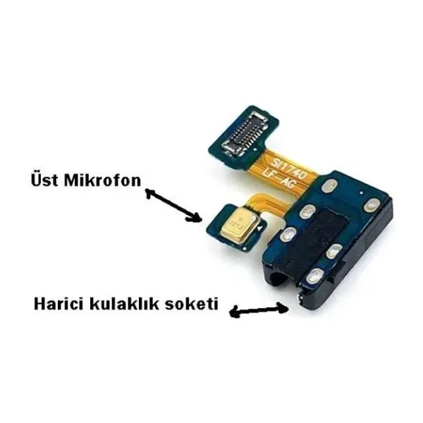 Samsung J530 J5 Pro Kulaklık Mikrofon Filmi Soketi Flexi