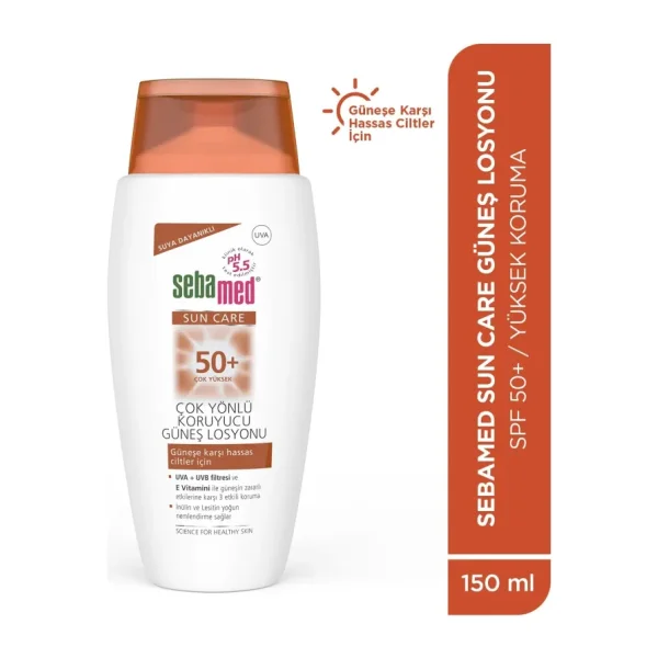 Sebamed Sun Care Çok Yönlü Koruyucu 150 ml 50 Faktör Güneş Losyonu