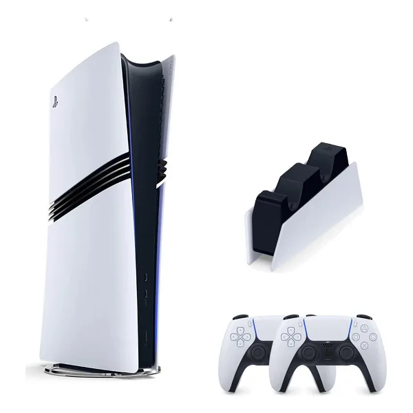 Sony Playstation 5 PS5 Pro 2tb + 2.Kol + Sony Şarj İstasyonu