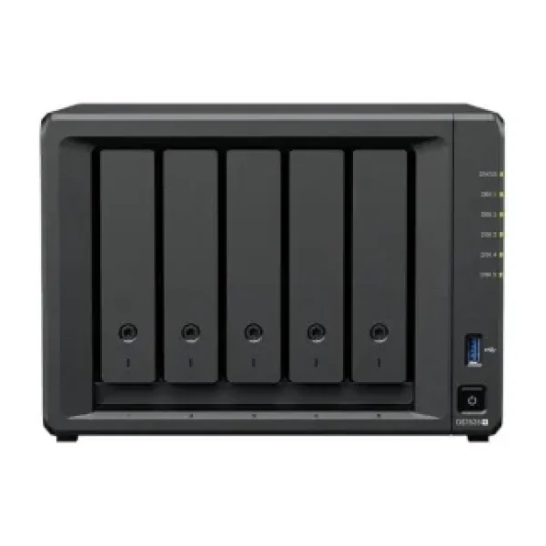Synology DS1525 Plus Ryzen V1500B 8gb Ram- 5-Diskli Nas Server (Disksiz)