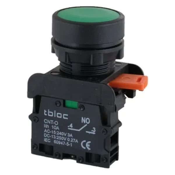 Tbloc PSR-1O Yeşil Yaylı Start Buton