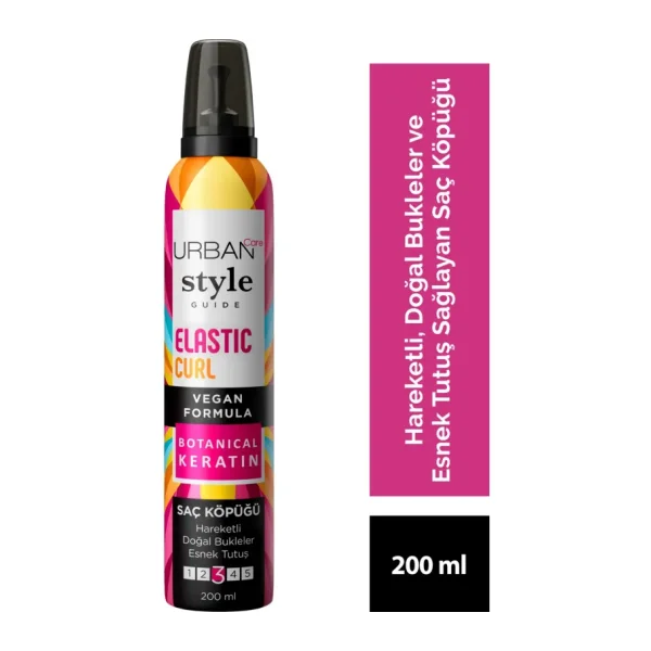Urban Care Style Guide Elastic Curl 200 ml Saç Köpüğü