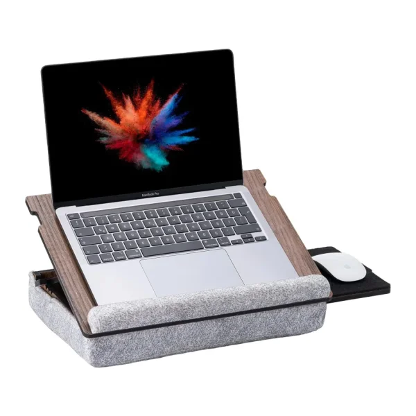 Vigo Wood - Ls051 Minderli Eğim Ayarlanabilir Mousepadli Laptop Sehpası