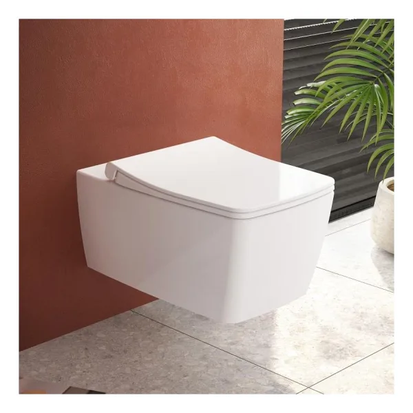 VitrA 7672B003-0559 Metropole Sıva Altı 56 cm Asma Klozet - Beyaz