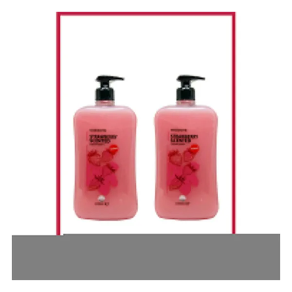 Watsons Çilek Aromalı Kremsi Duş Jeli 1000 ml X2 Etkili Temizlik ve Ferahlama