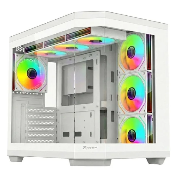XGaming Xgamıng V950 White 7 x Argb Fan 750W 80+Bronze Gaming Case (426x285x380MM) - Beyaz
