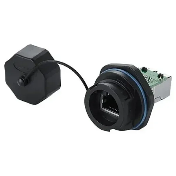 YT-RJ45-JSX-01-001 Su Geçirmez Ethernet Konnektörü - Dişi