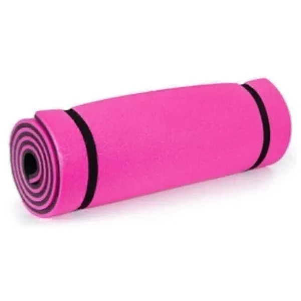 Yukon 16 Mm Pembe Siyah Çift Taraflı Pilates Minderi 180 Cm X 60 Cm X 1,6 Cm
