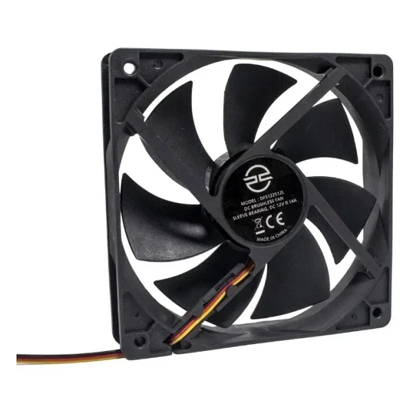 120x120x25mm 12V 0.14A Fan 3 Kablolu