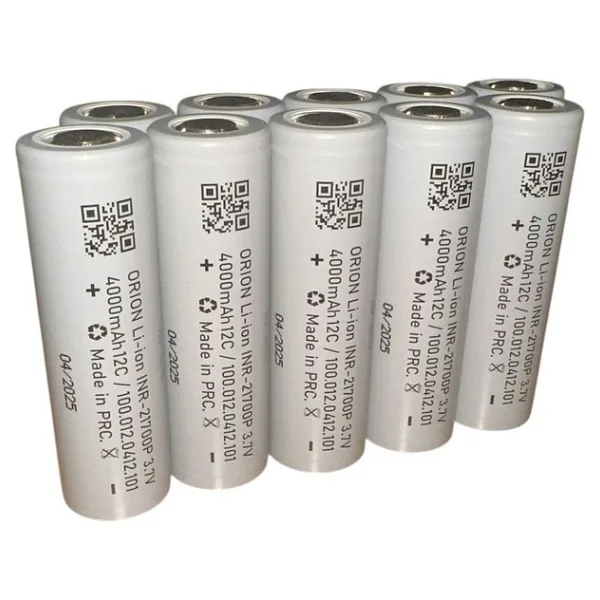21700 3.7V 4000 Mah 12C Li-Ion Pil - 10 Adet