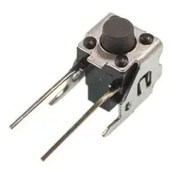 6x6mm 90C Tact Buton Uzun Bacaklı 2 Pinli