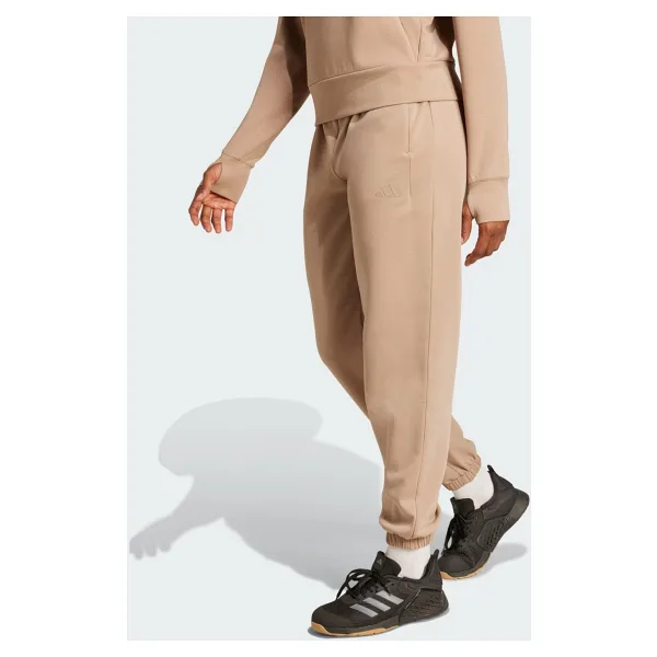 Adidas Designed For Training Warm-Up JX7340 Kahverengi Kadın Eşofman Altı