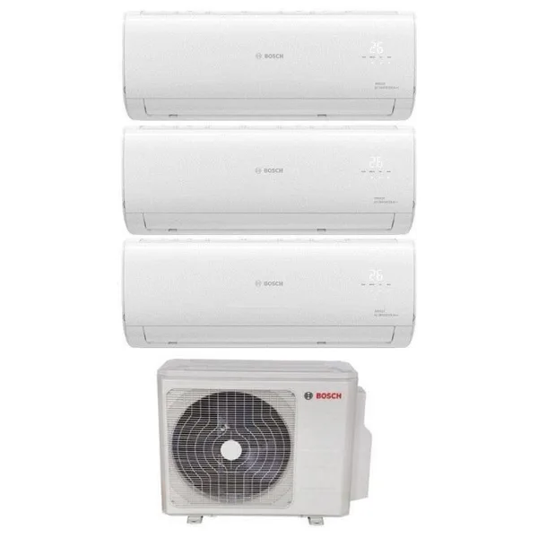 Bosch Multi Split İnverter Klima 42000 Btu 1 Dış + 3 İç Ünite 12000 + 12000 + 24000 Btu