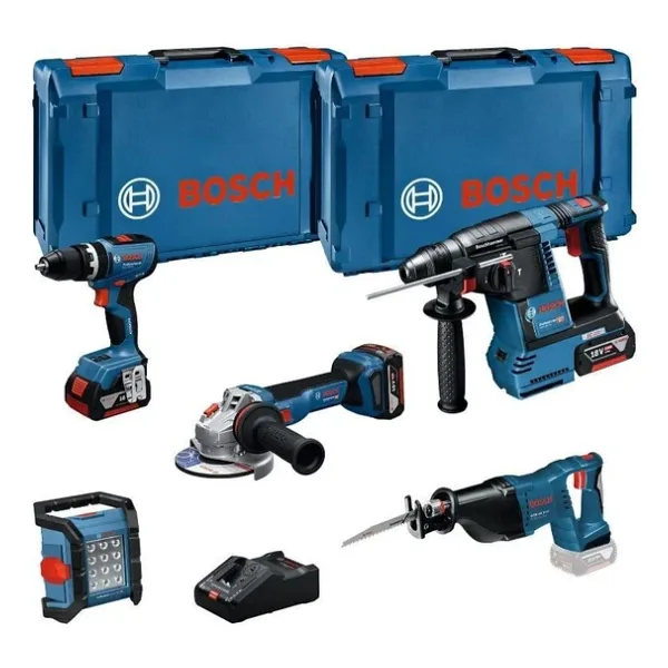 Bosch Professional 18GSB+GBH+GWS+GSA+GLI+3x5+GAL Kombi Setİ Akülü - 0615A5007S