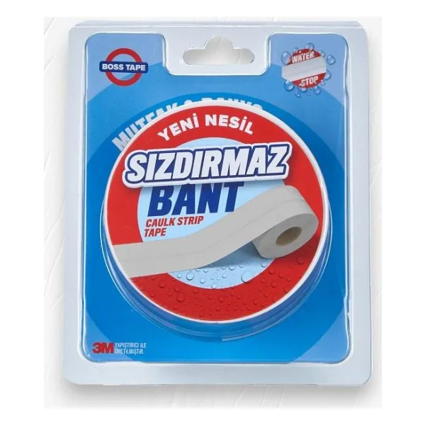 Boss Tape Banyo ve Mutfak Sızdırmazlık Bandı 38mm-3,35mt