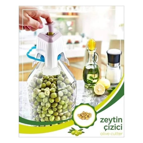 By Nevser Kolay Zeytin Dilme Çizme Aparatı Pratik Kolay Zeytin Çizici Alet