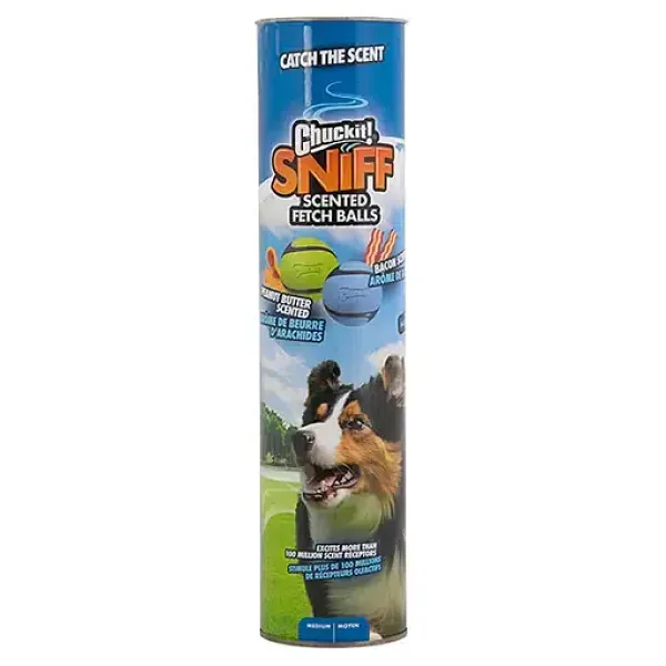 Chuckit! Sniff Fetch Kokulu Köpek Oyun Topu Orta Boy 4lü