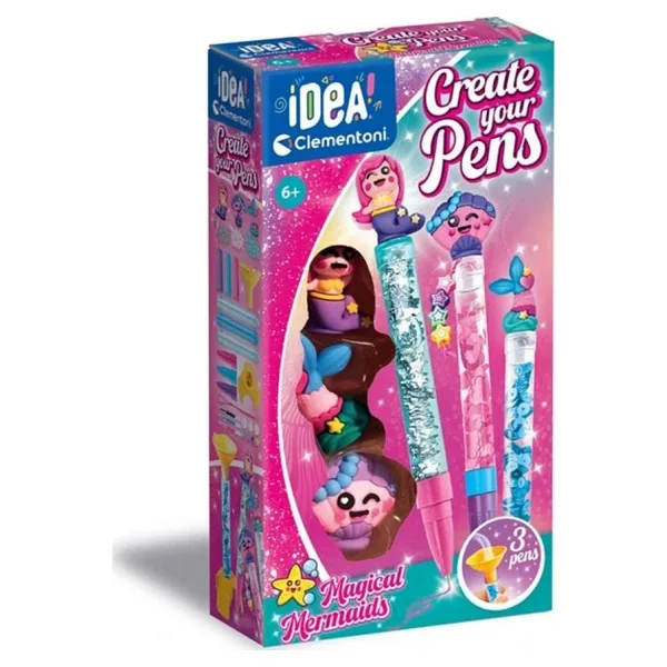 Clementoni Idea Denizkızları Kalem Tasarım Seti 18131