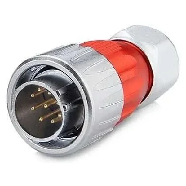 DH-20-C09PE-03-001 9-Pin Su Geçirmez Konnektör - Erkek