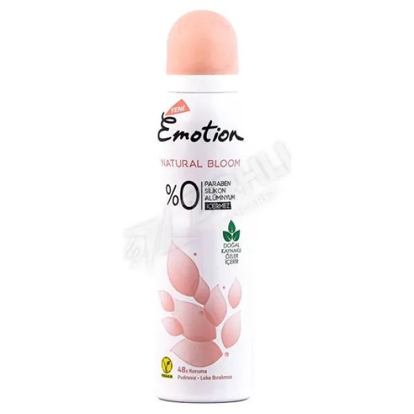 Emotion Natural Bloom 4 Adet 150 ml Kadın Deodorant