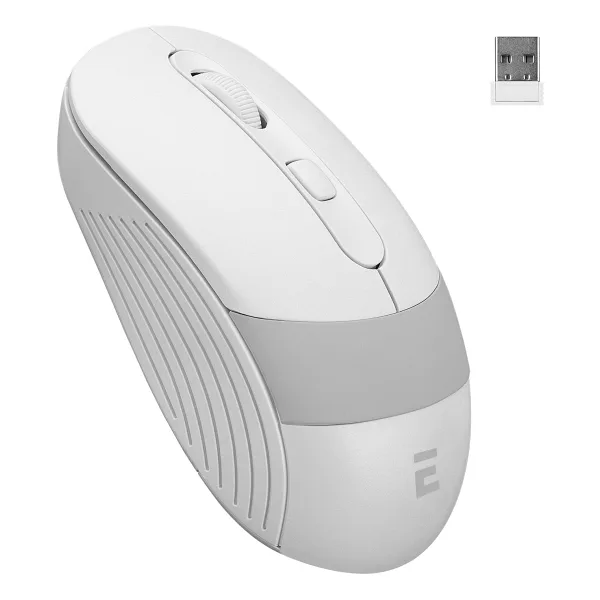 Everest SM-18 Beyaz-Gri Optik Kablosuz Mouse