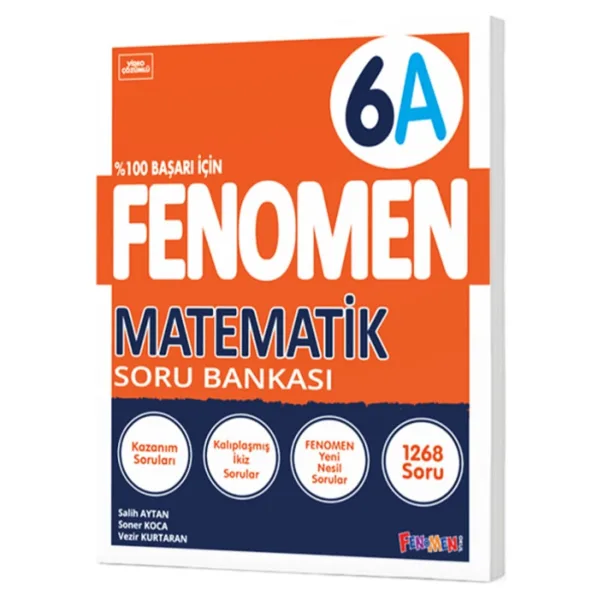 Fenomen Okul Yayınları 6. Sınıf Matematik A Soru Bankası